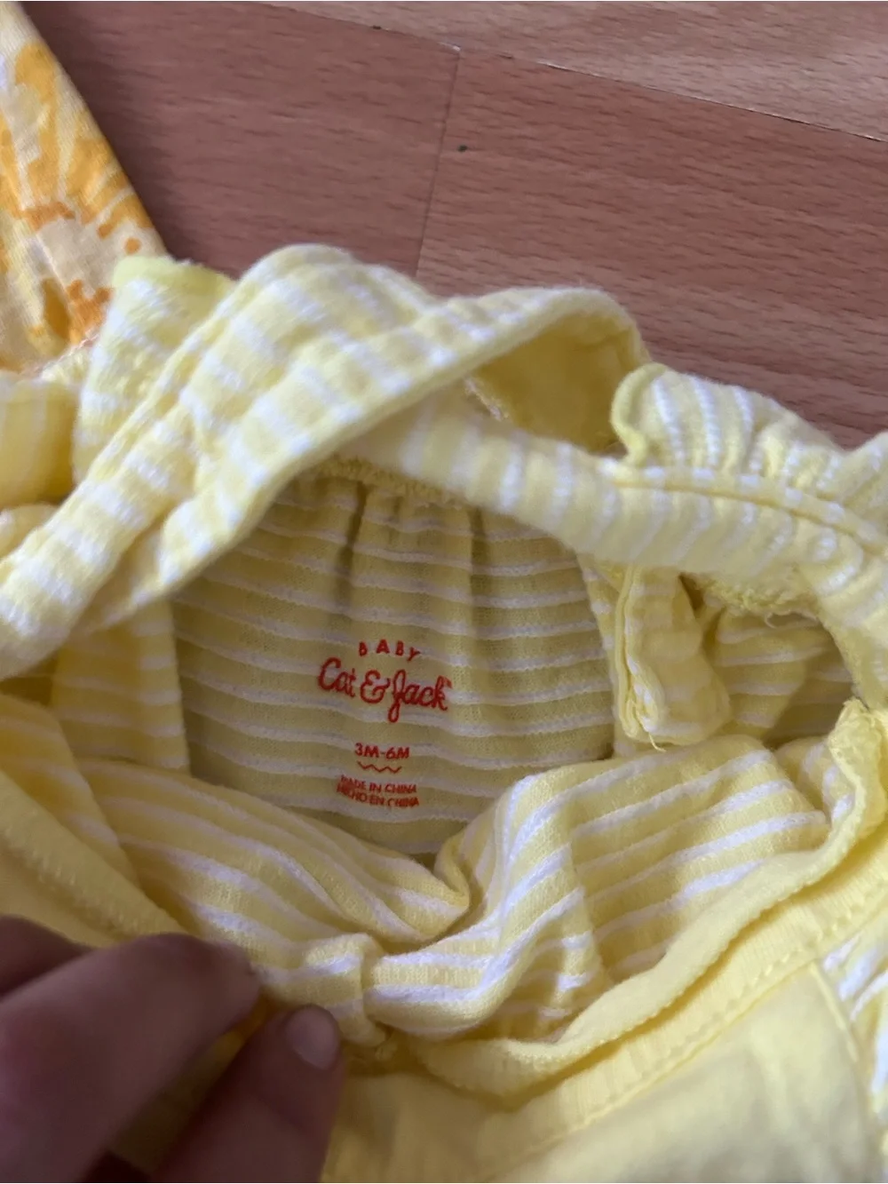 Carter's Yellow Baby Girls 3-Piece Romper Set